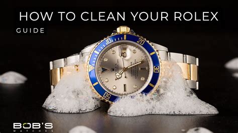 dishwashing soap rolex|how to clean Rolex glasses.